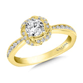 Halo Engagement Ring